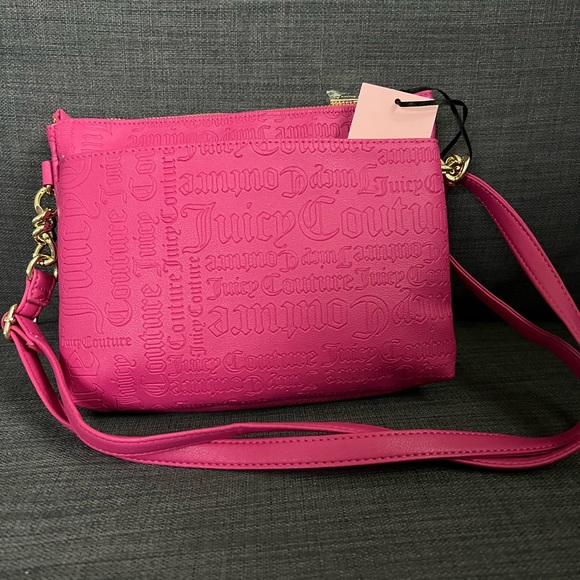 NWT JUICY COUTURE LOGO CROSSBODY BAG PURSE - Picture 3 of 7